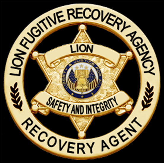 Lion Fugitive Recovery Agency Logo